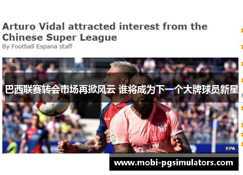 巴西联赛转会市场再掀风云 谁将成为下一个大牌球员新星