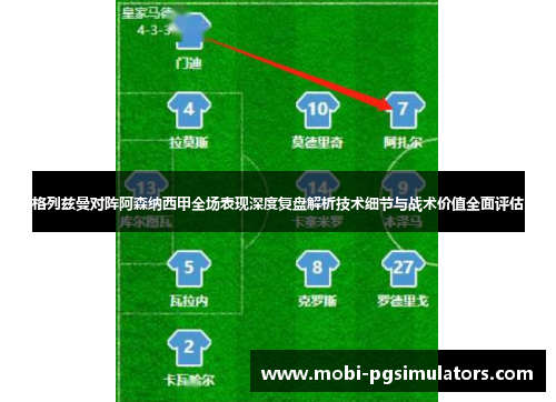 格列兹曼对阵阿森纳西甲全场表现深度复盘解析技术细节与战术价值全面评估